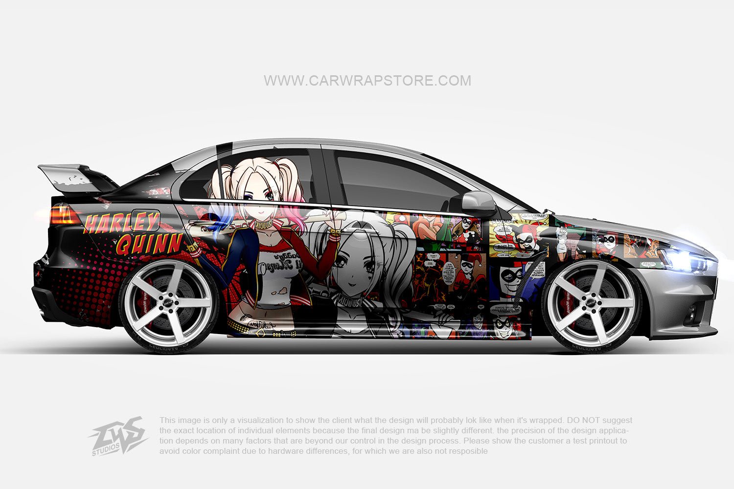 Harley Quinn【HQ-05】 - Car Wrap Store