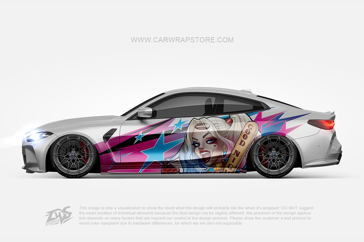 Harley Quinn【HQ-06】 - Car Wrap Store