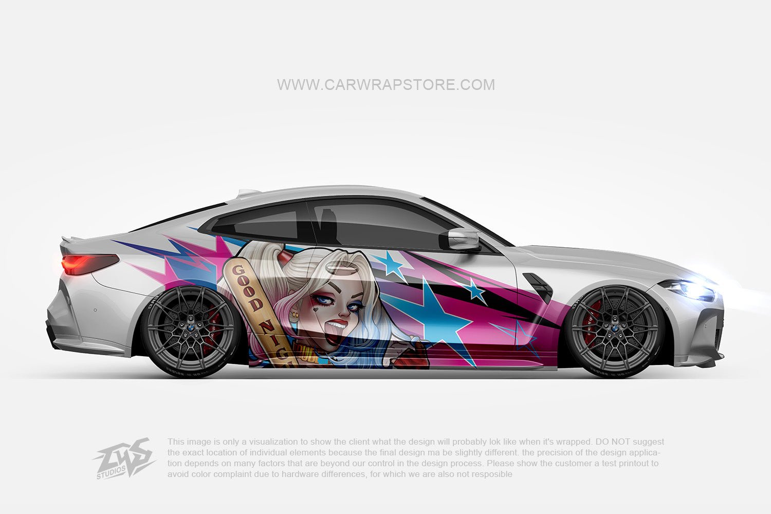 Harley Quinn【HQ-06】 - Car Wrap Store