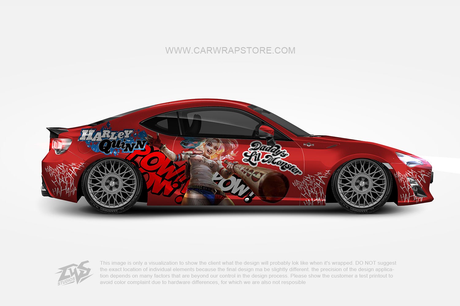 Harley Quinn【HQ-07】 - Car Wrap Store