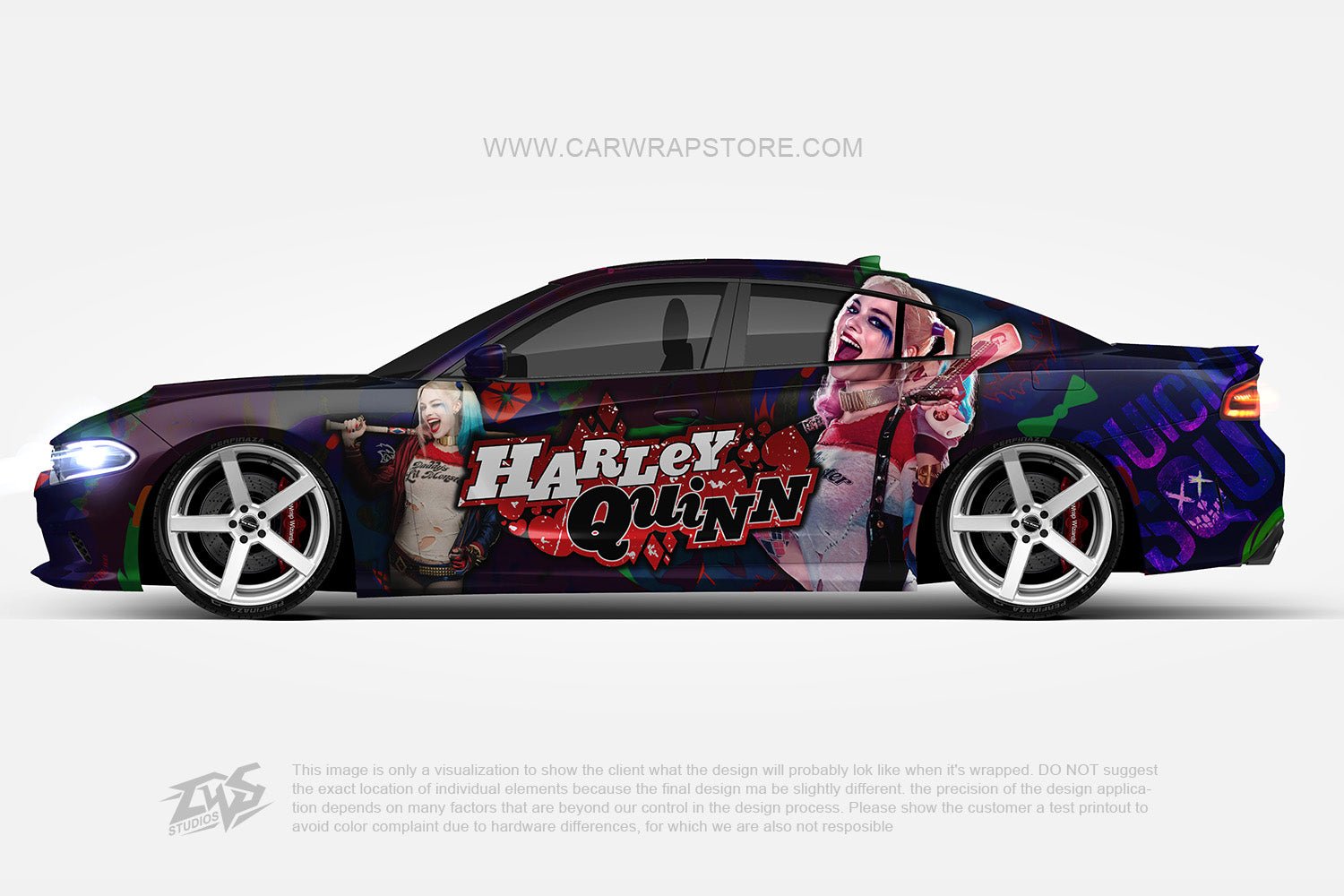 Harley Quinn【HQ-08】 - Car Wrap Store