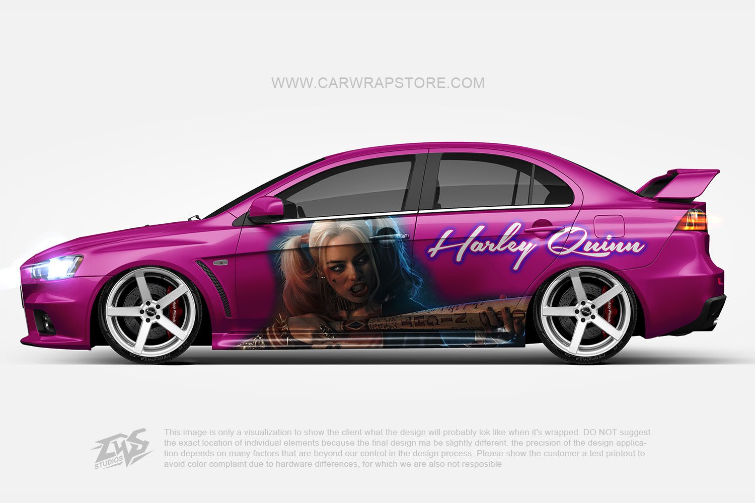 Harley Quinn【HQ-09】 - Car Wrap Store