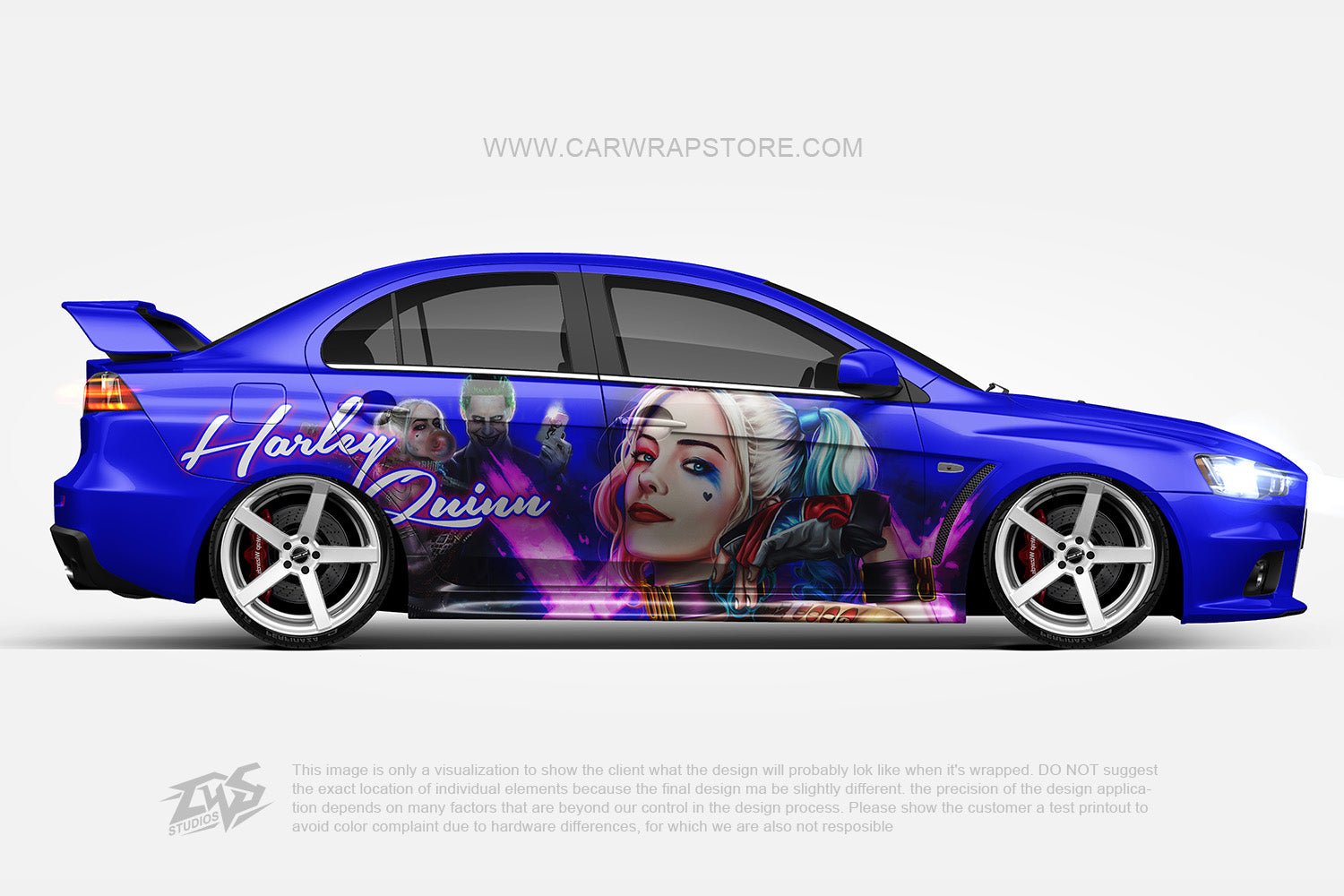 Harley Quinn【HQ-09】 - Car Wrap Store