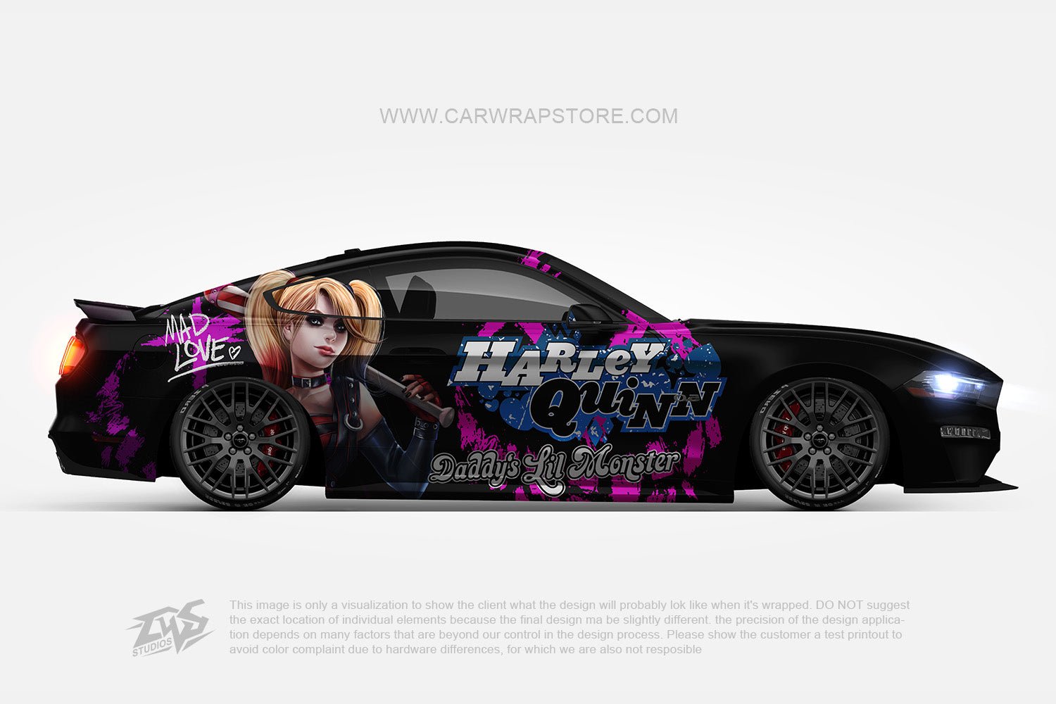 Harley Quinn【HQ-10】 - Car Wrap Store