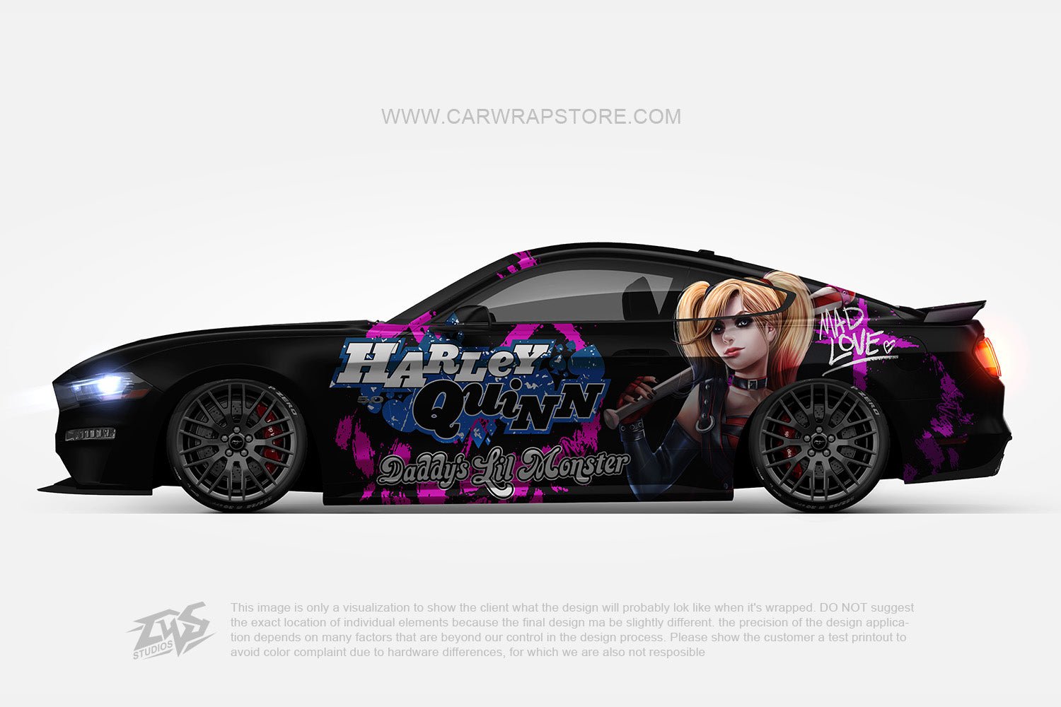 Harley Quinn【HQ-10】 - Car Wrap Store