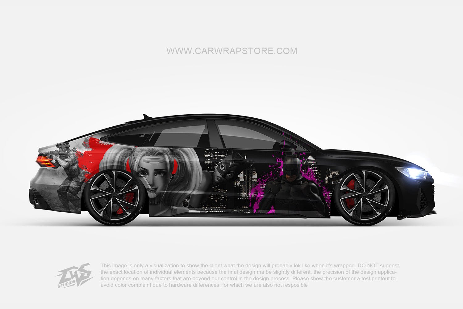 Harley Quinn【HQ-11】 - Car Wrap Store