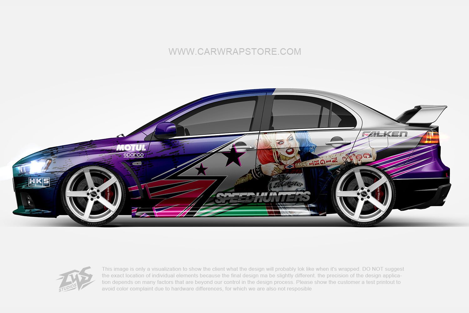 Harley Quinn【HQ-12】 - Car Wrap Store