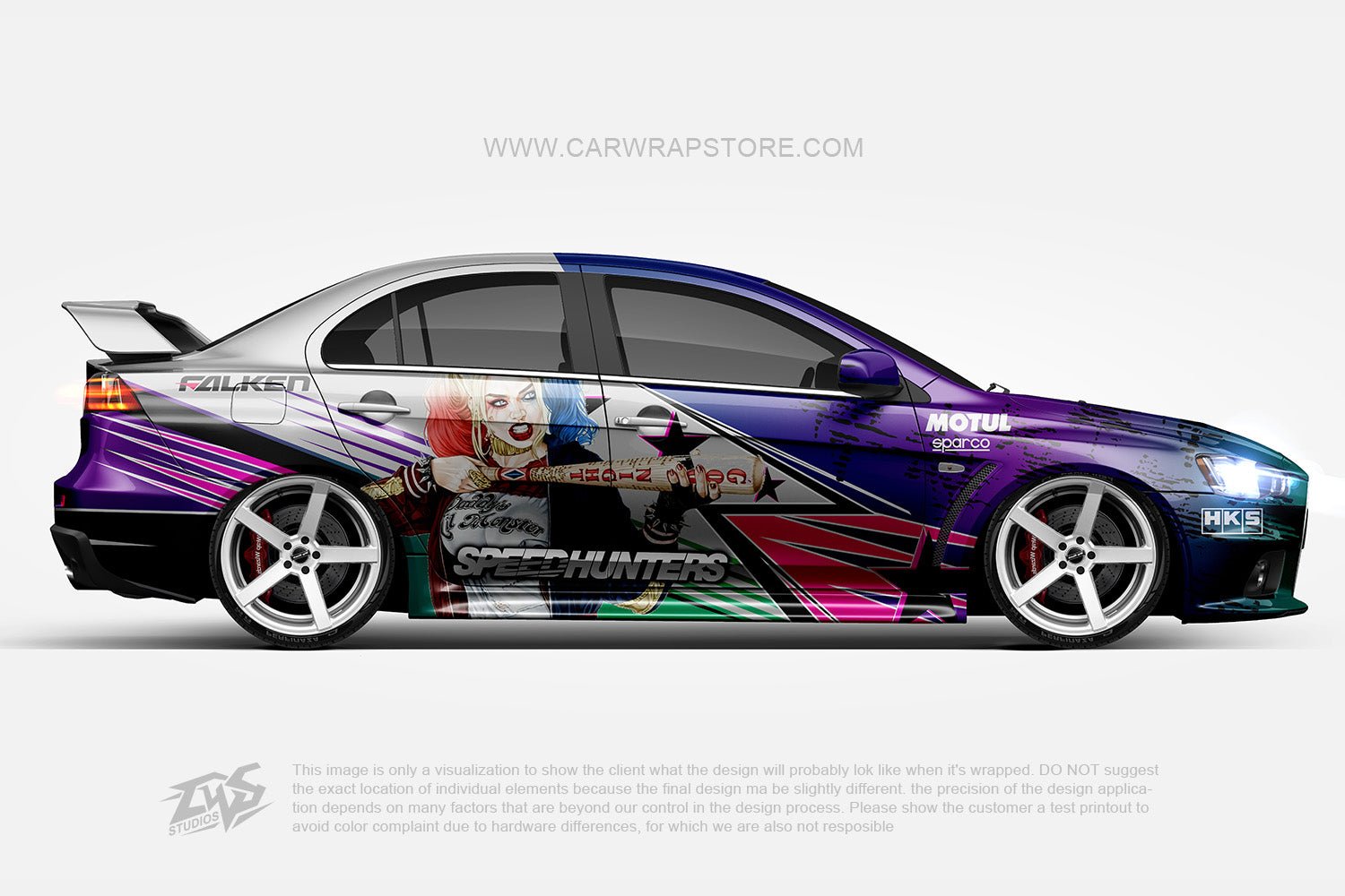 Harley Quinn【HQ-12】 - Car Wrap Store