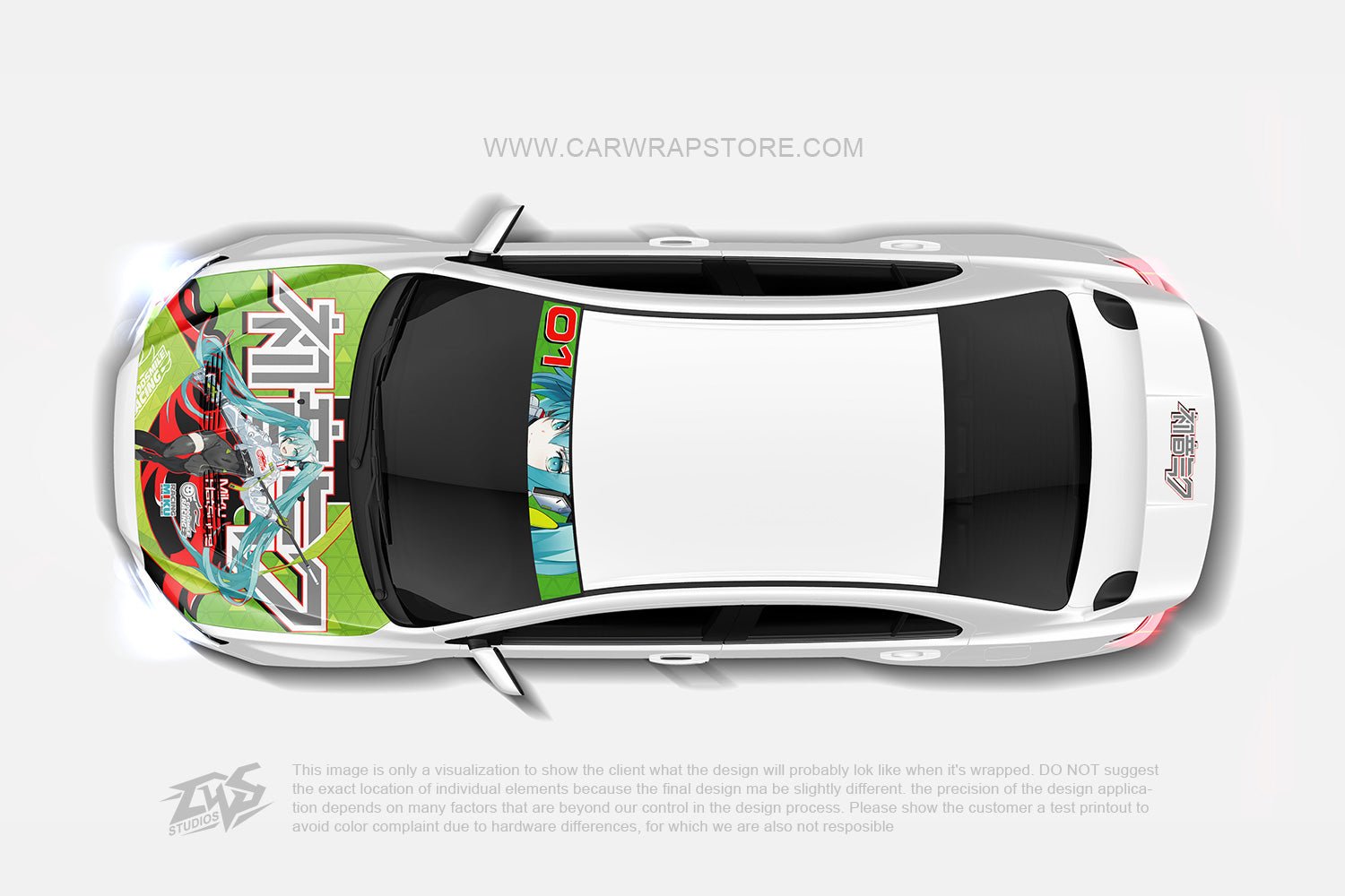 Hatsune Miku【HM-04】 - Car Wrap Store
