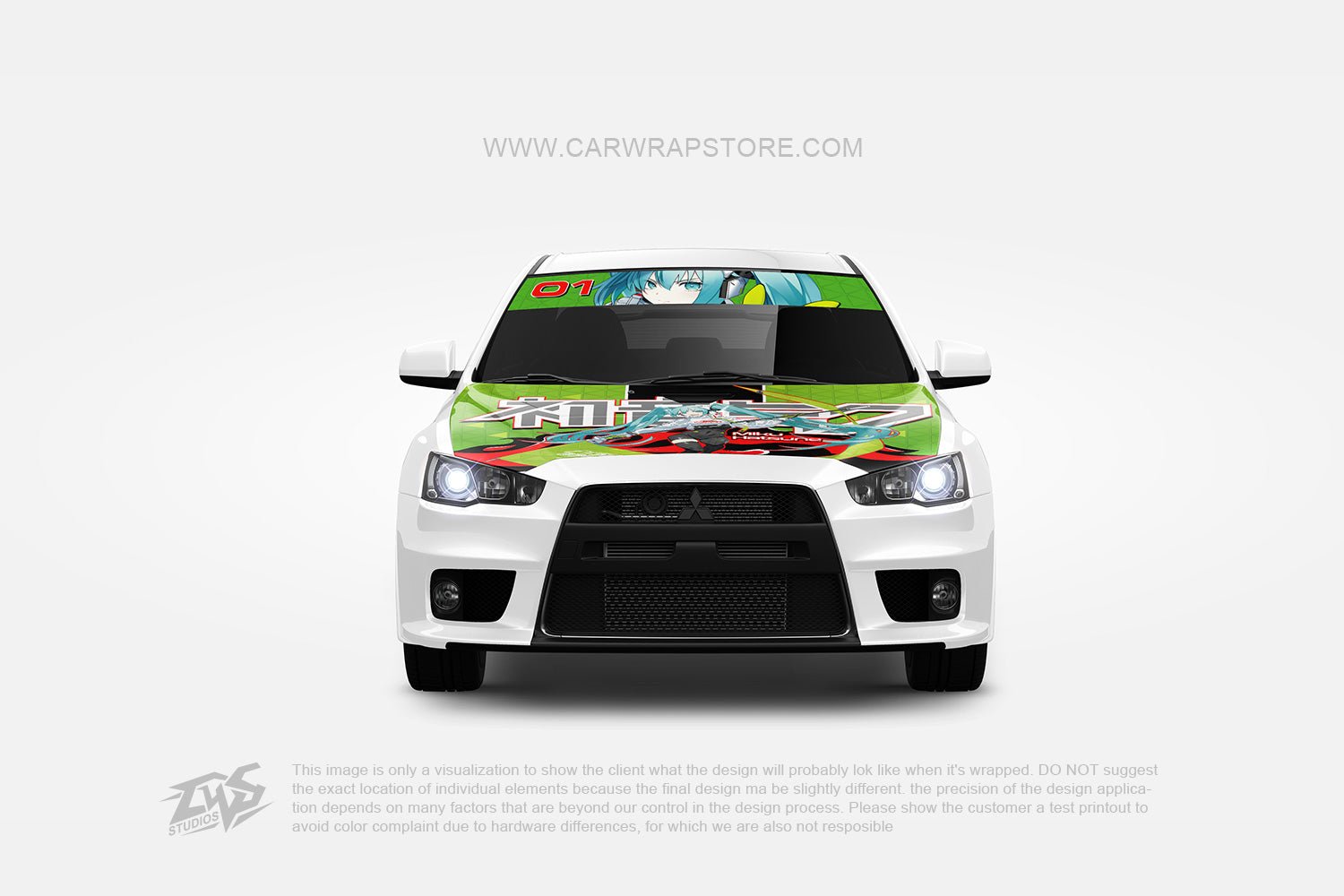 Hatsune Miku【HM-04】 - Car Wrap Store