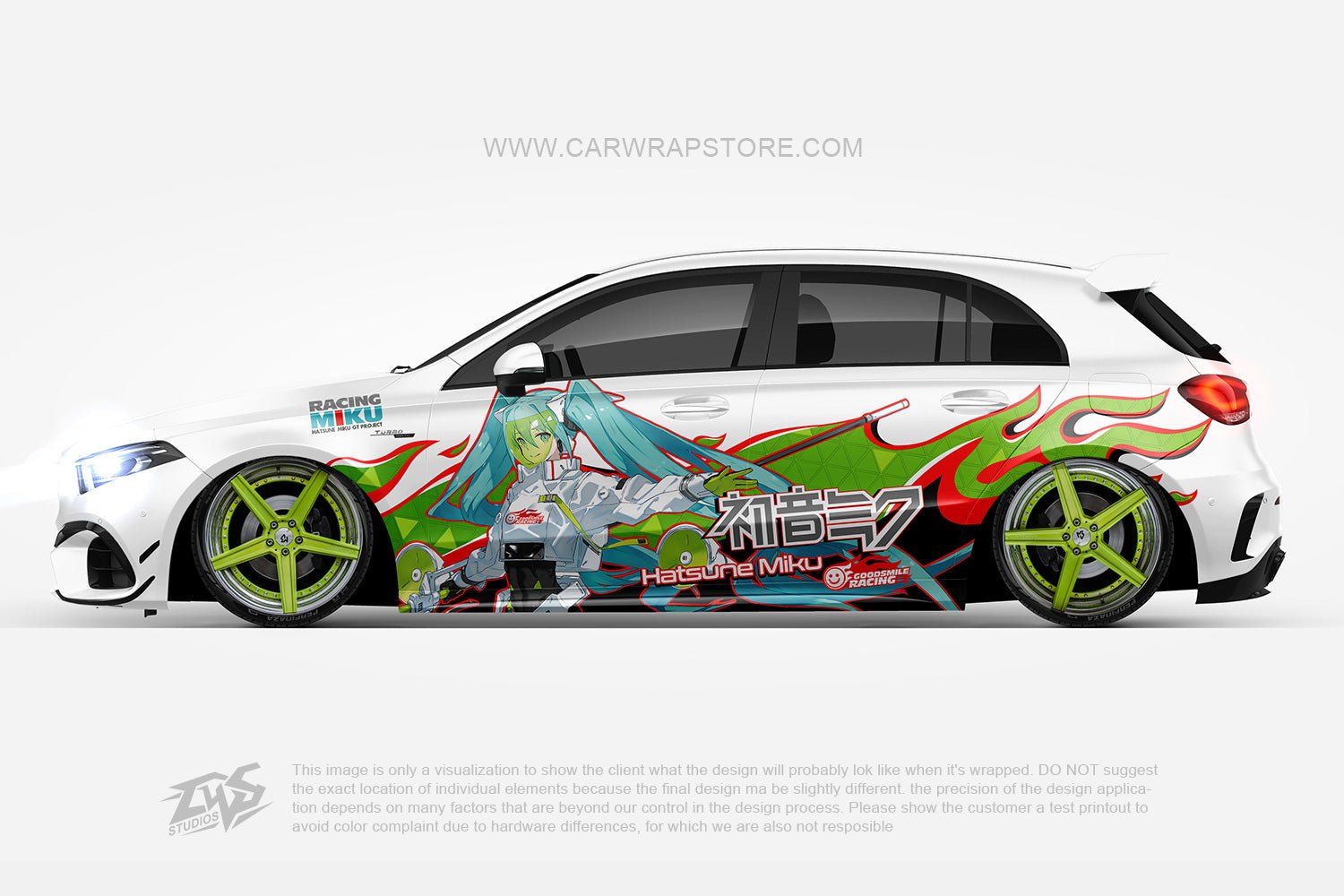 Hatsune Miku【HM-04】 - Car Wrap Store