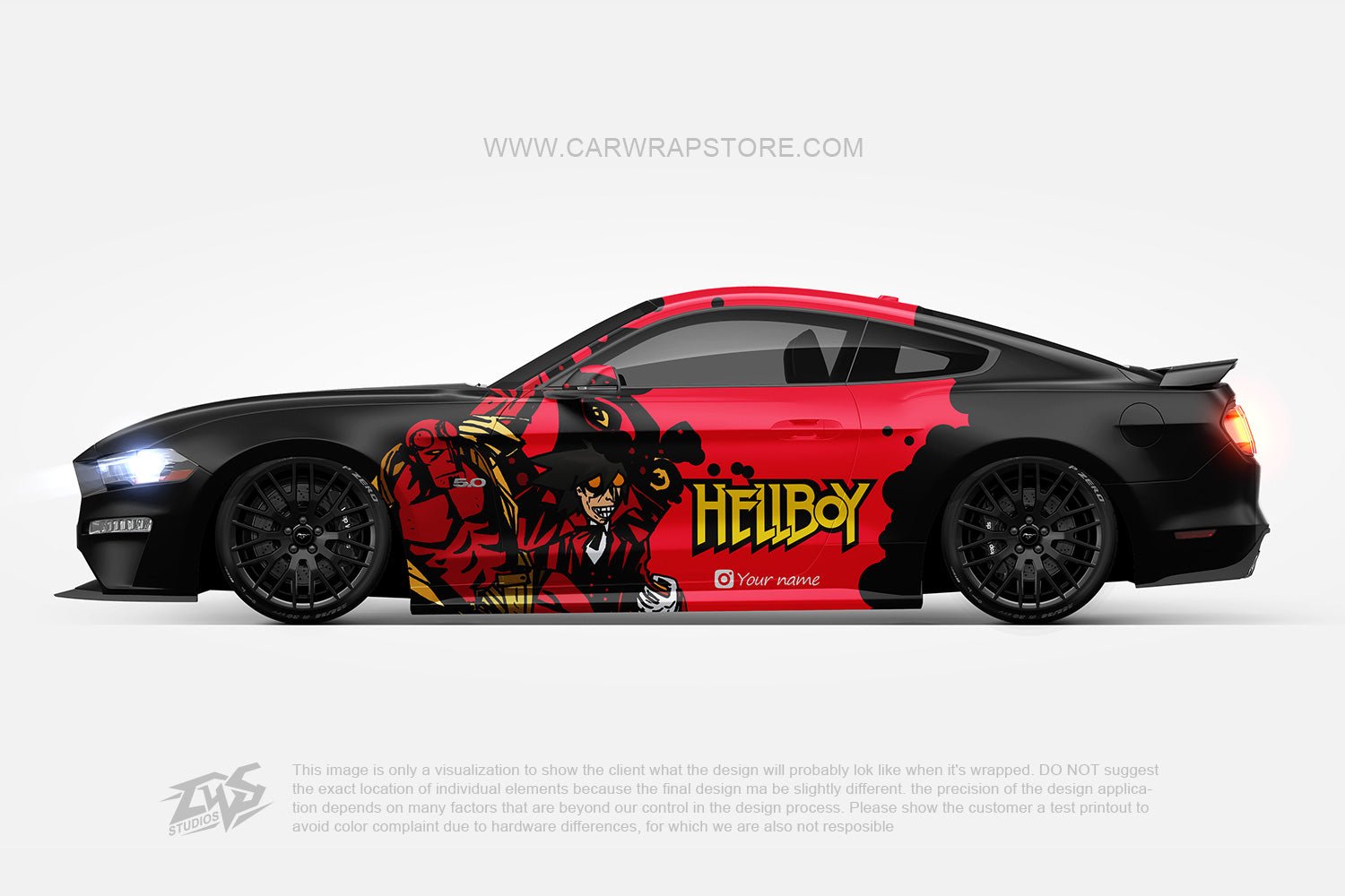 Hellboy【HB-02】 - Car Wrap Store