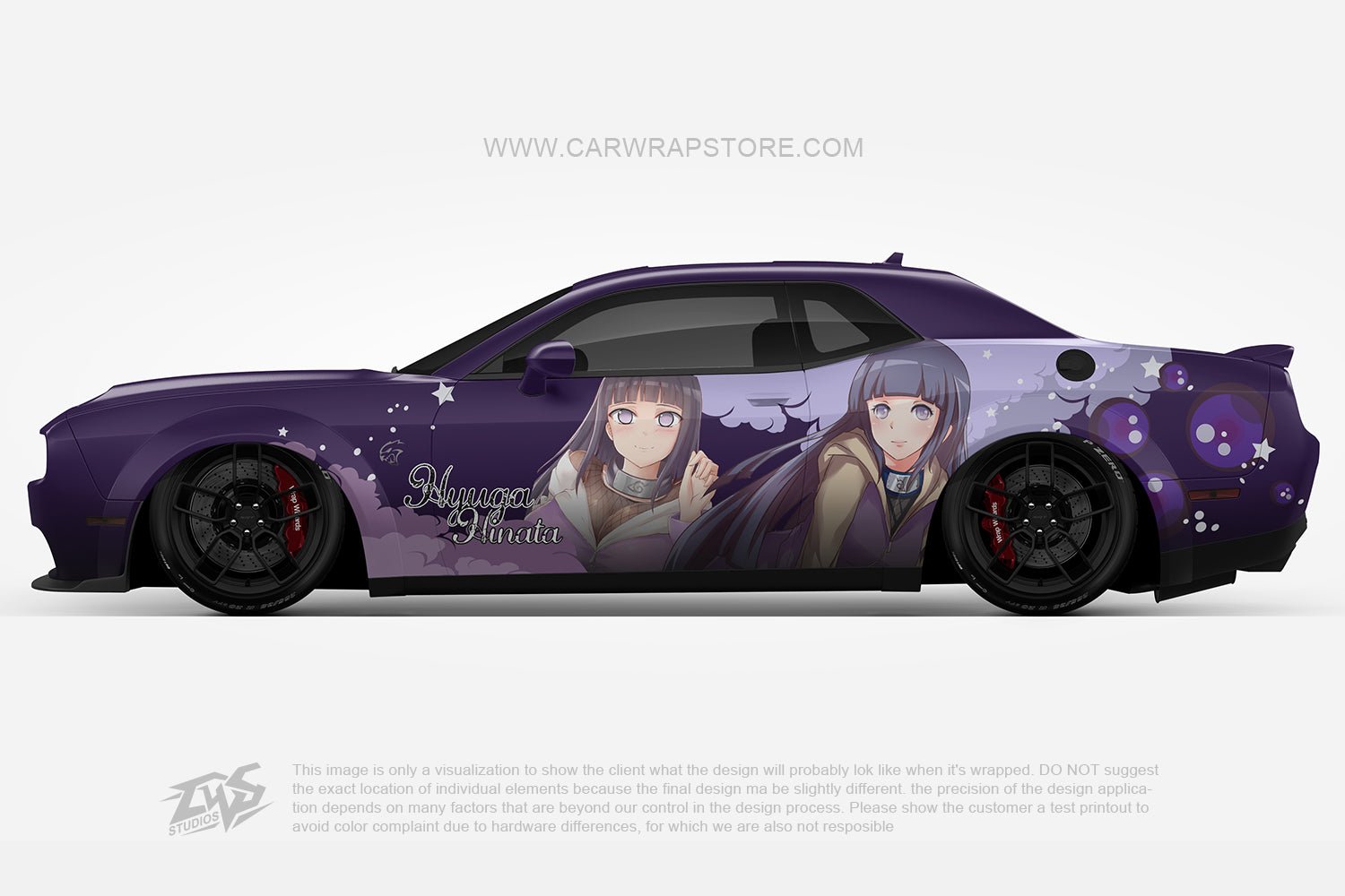 Hinata Hyugaand Sasuke Uchiha【NA-17】 - Car Wrap Store