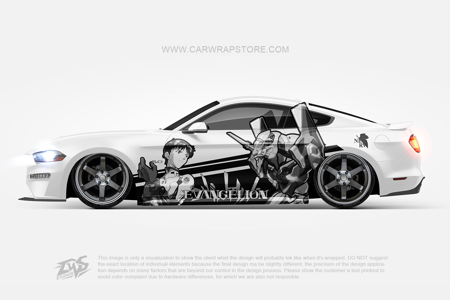 Ikari Shinji Neon Genesis Evangelion【EVA-13】 - Car Wrap Store