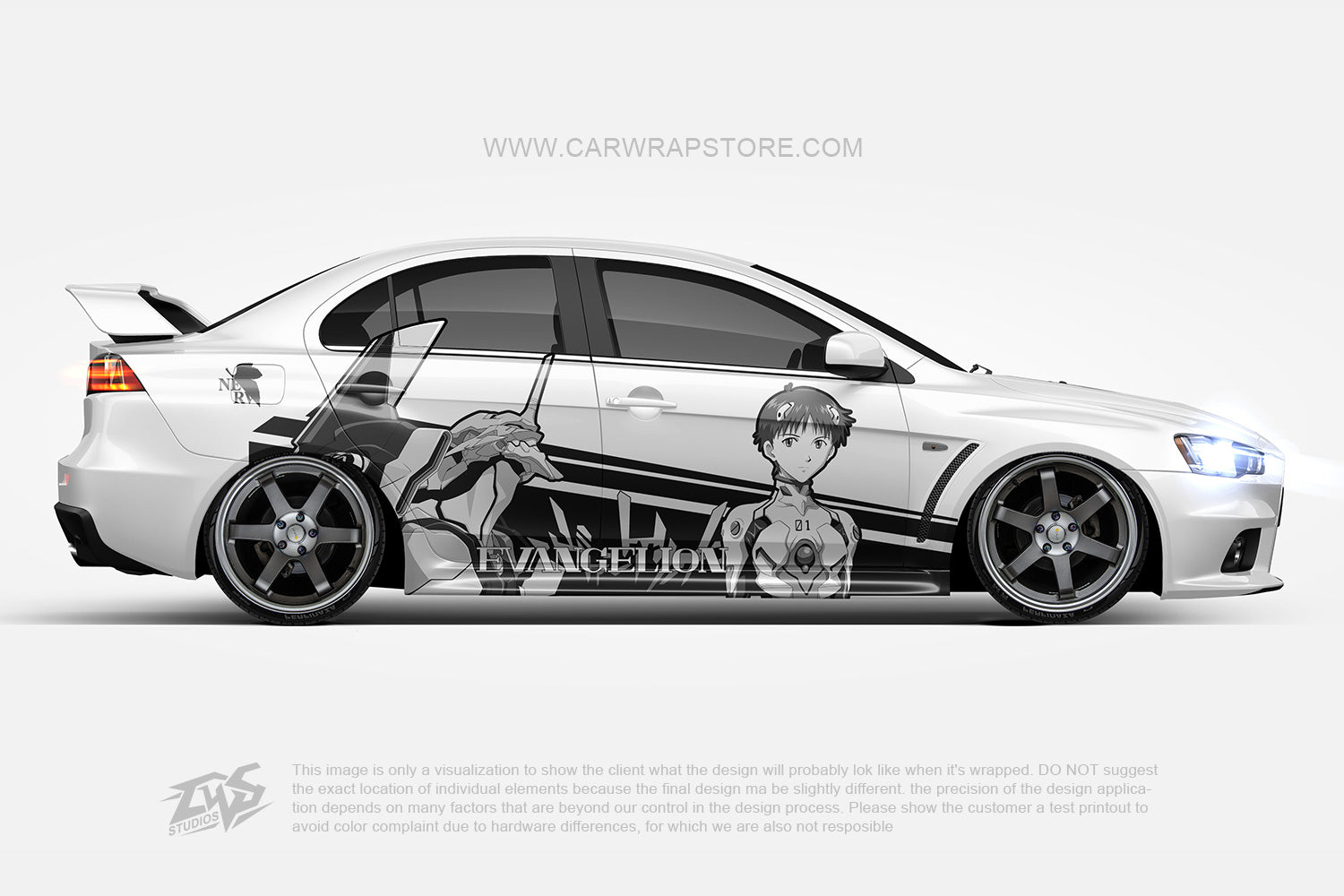 Ikari Shinji Neon Genesis Evangelion【EVA-13】 - Car Wrap Store