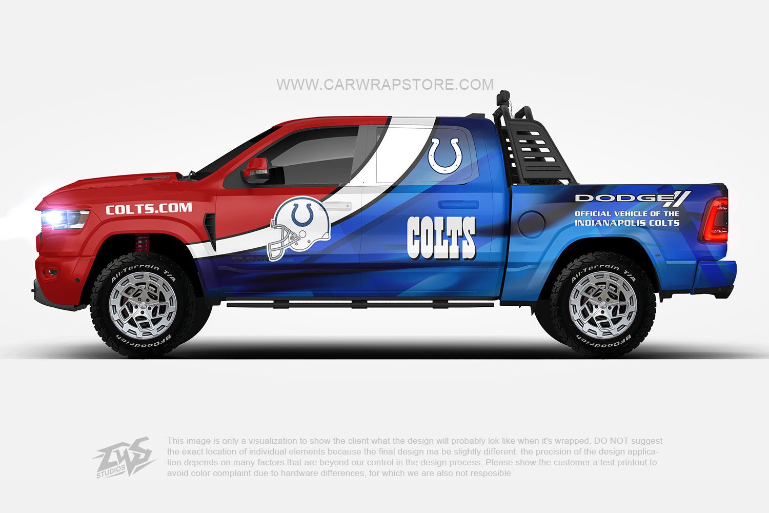 Indianapolis Colts【NFL-01】 - Car Wrap Store