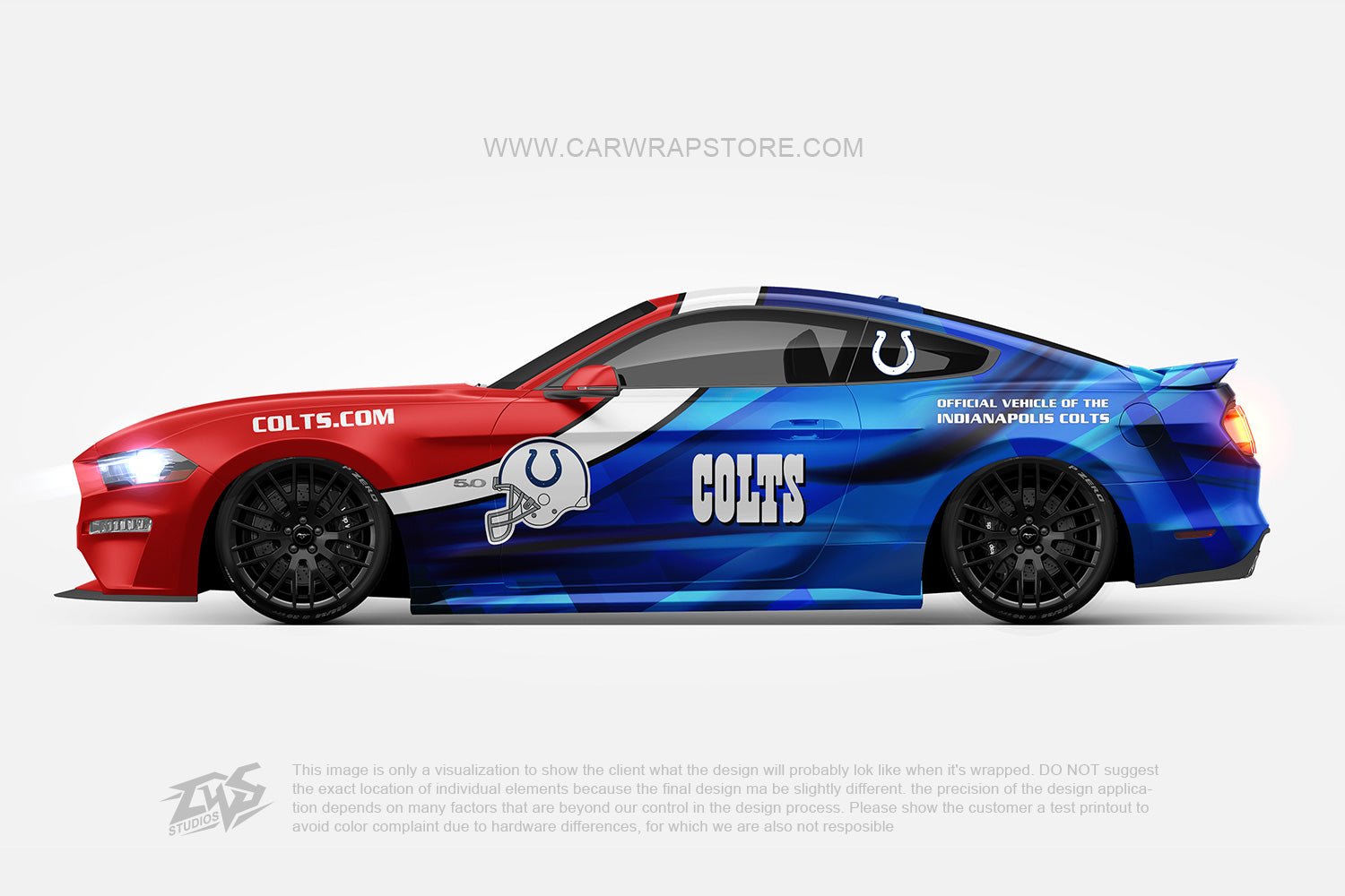 Indianapolis Colts【NFL-01】 - Car Wrap Store