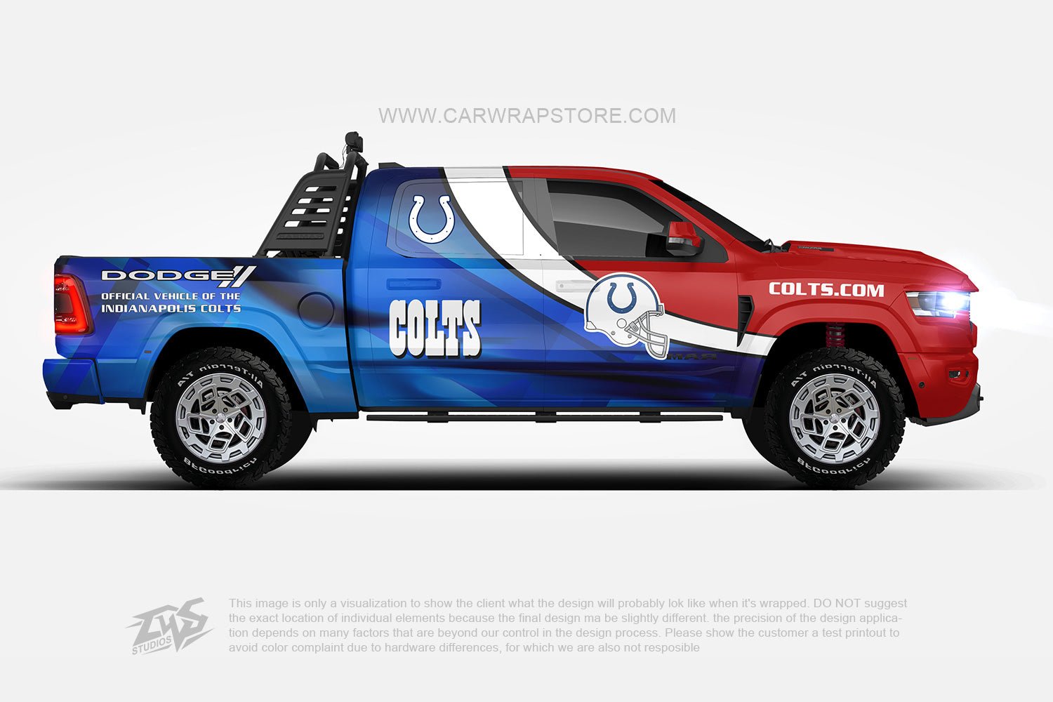 Indianapolis Colts【NFL-01】 - Car Wrap Store