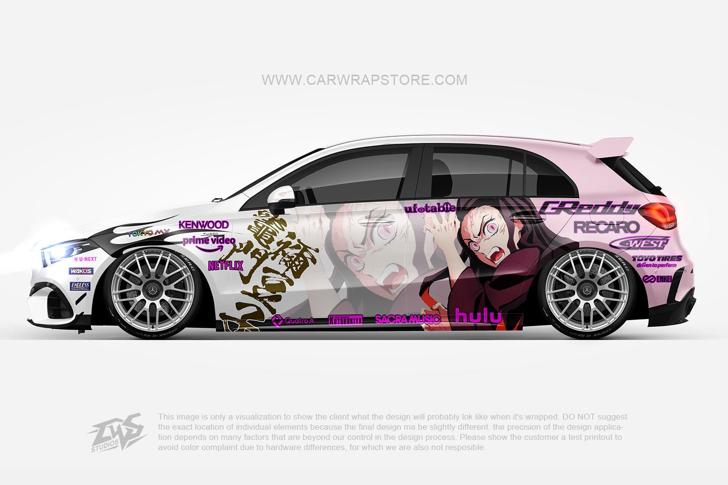 Kamado Nezuko Demon Slayer 【DS-05】 - Car Wrap Store