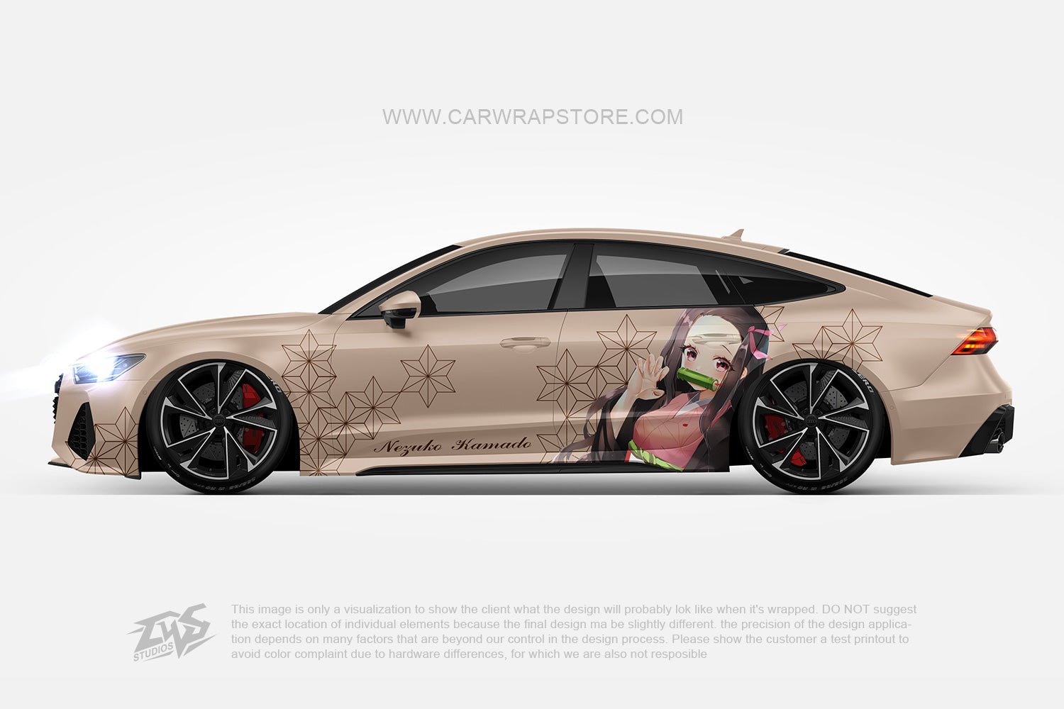 Kamado Nezuko Demon Slayer 【DS-14】 - Car Wrap Store