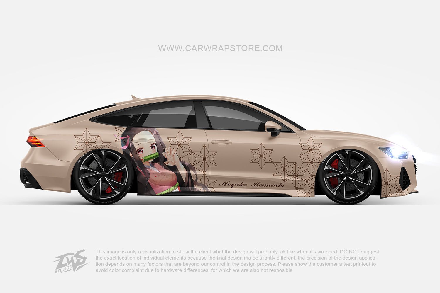 Kamado Nezuko Demon Slayer 【DS-14】 - Car Wrap Store