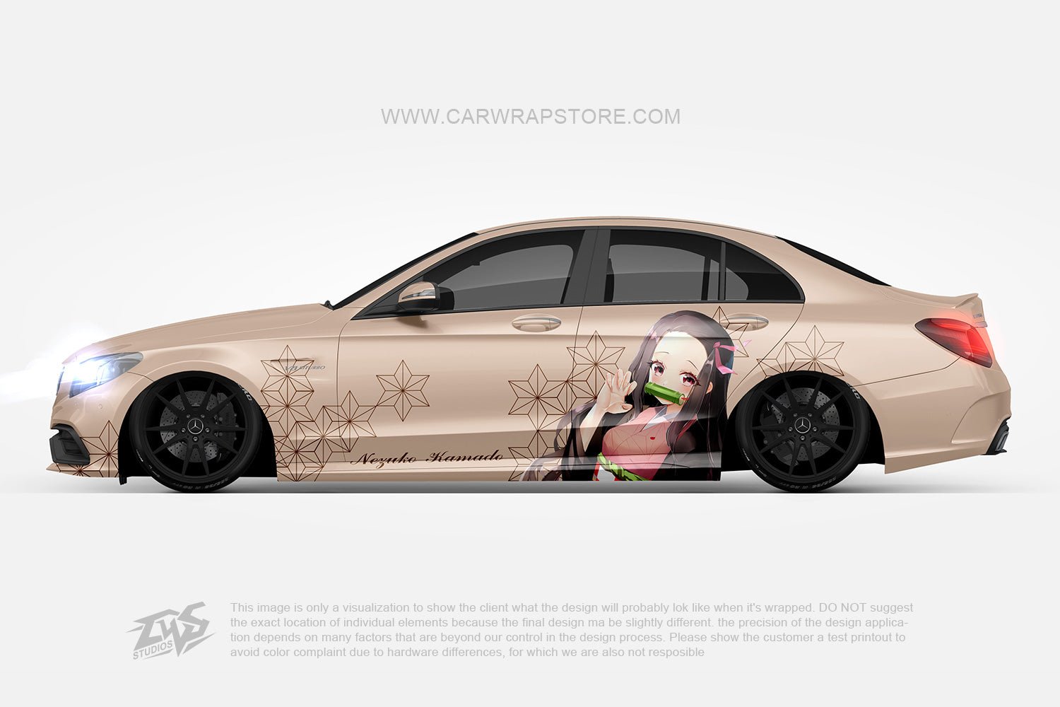 Kamado Nezuko Demon Slayer 【DS-14】 - Car Wrap Store