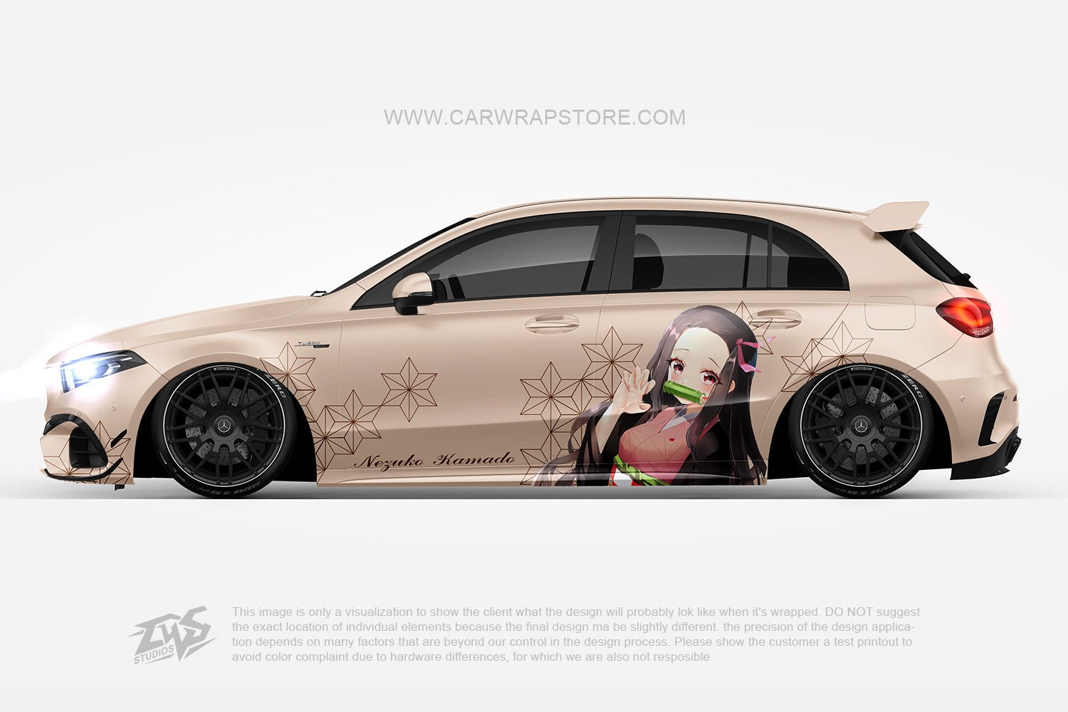 Kamado Nezuko Demon Slayer 【DS-14】 - Car Wrap Store