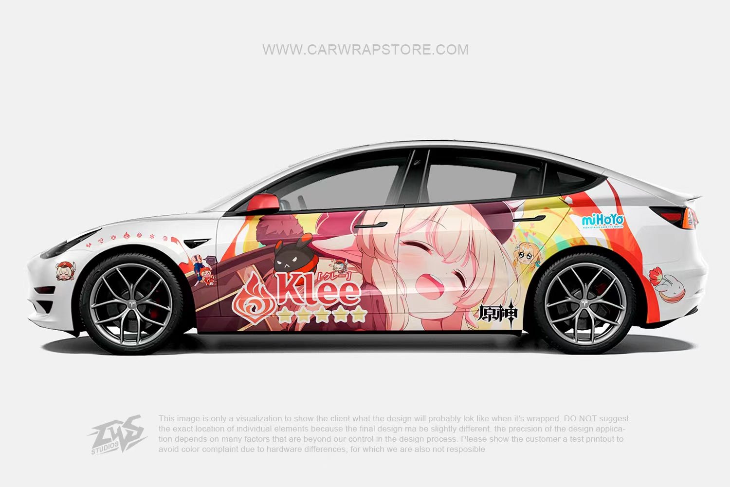 Klee Genshin Impact【GI-06】 - Car Wrap Store