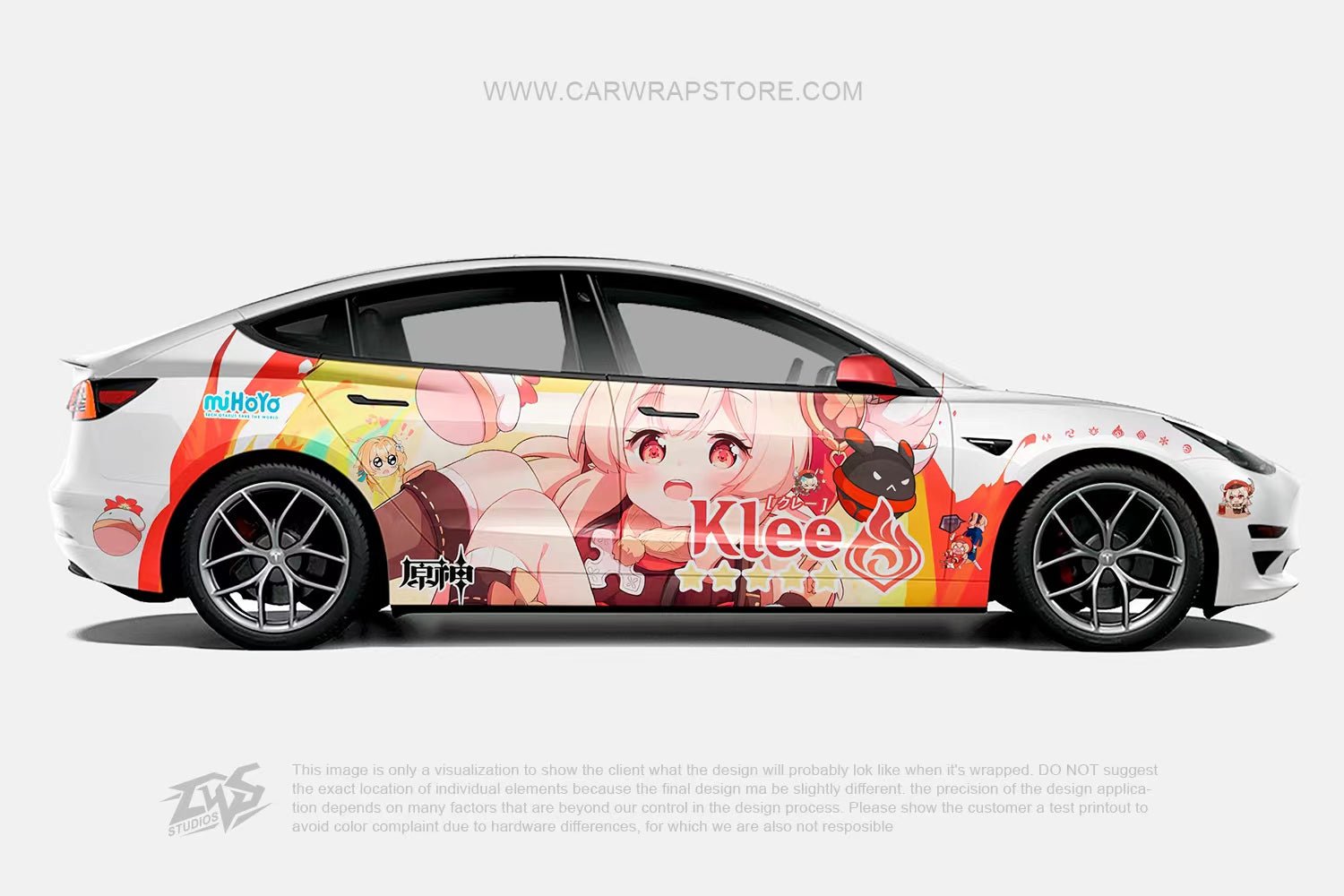 Klee Genshin Impact【GI-06】 - Car Wrap Store