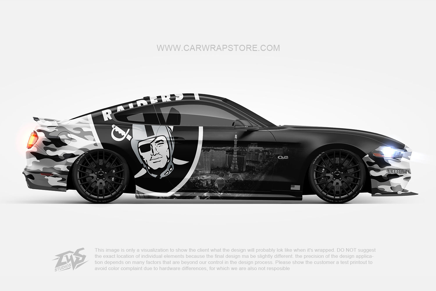 Las Vegas Raiders【NFL-07】 - Car Wrap Store