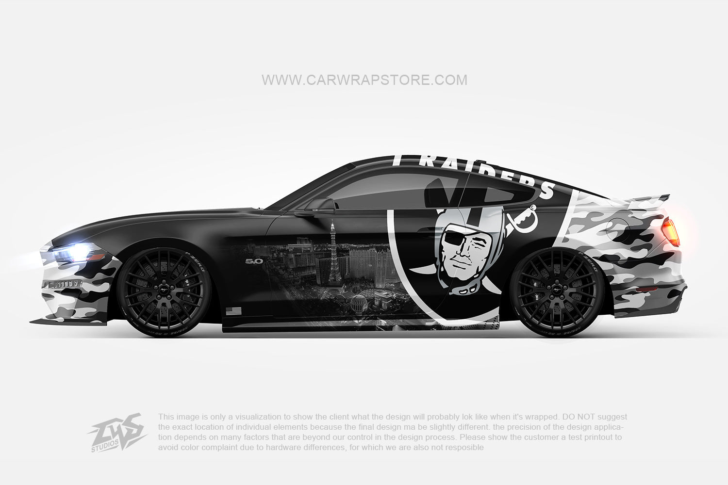 Las Vegas Raiders【NFL-07】 - Car Wrap Store