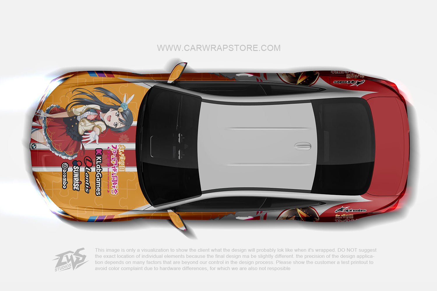 Love Live! School Idol Project【LL-01】 - Car Wrap Store