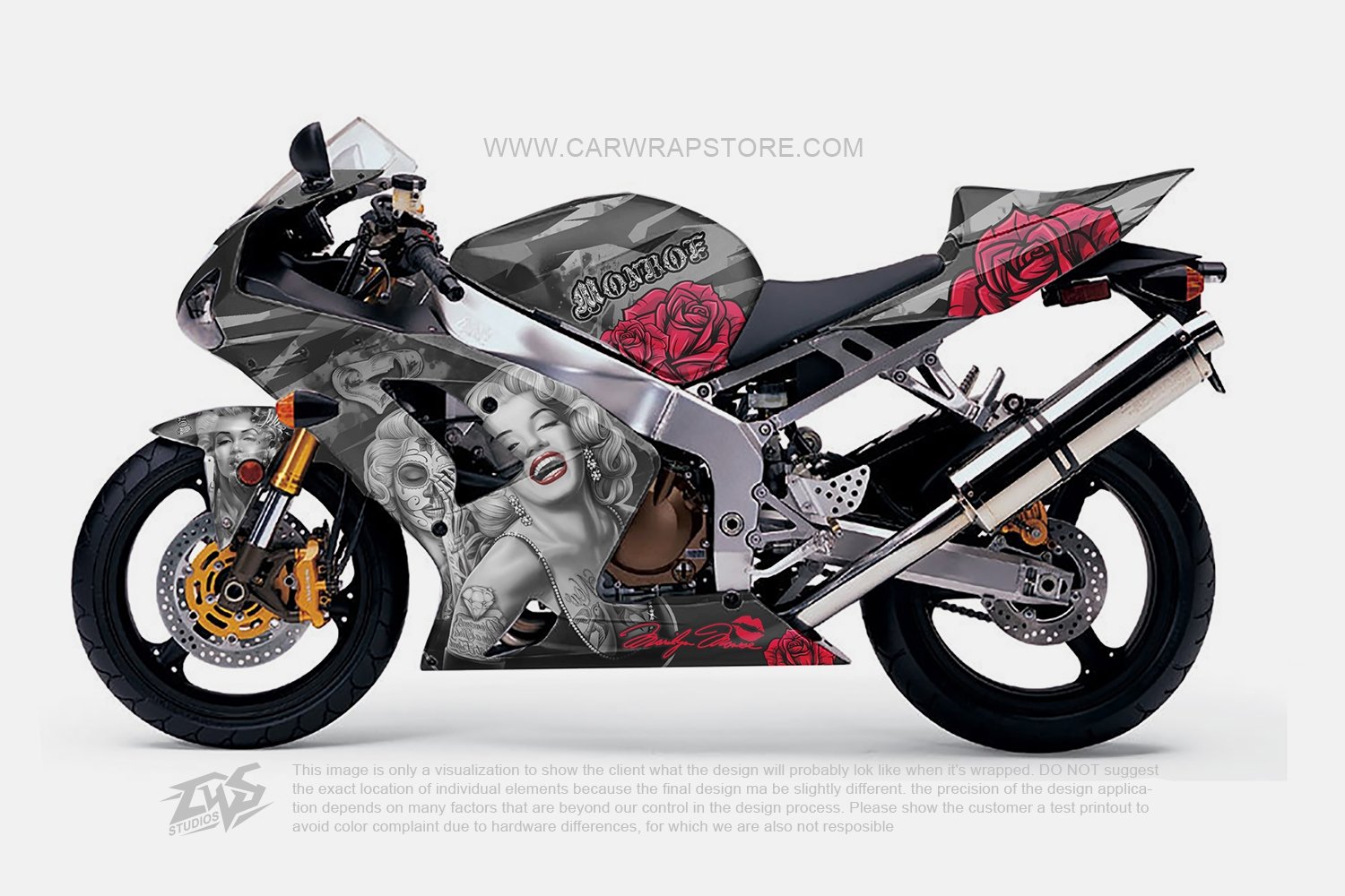 Marilyn Monroe【MT-32】 - Car Wrap Store