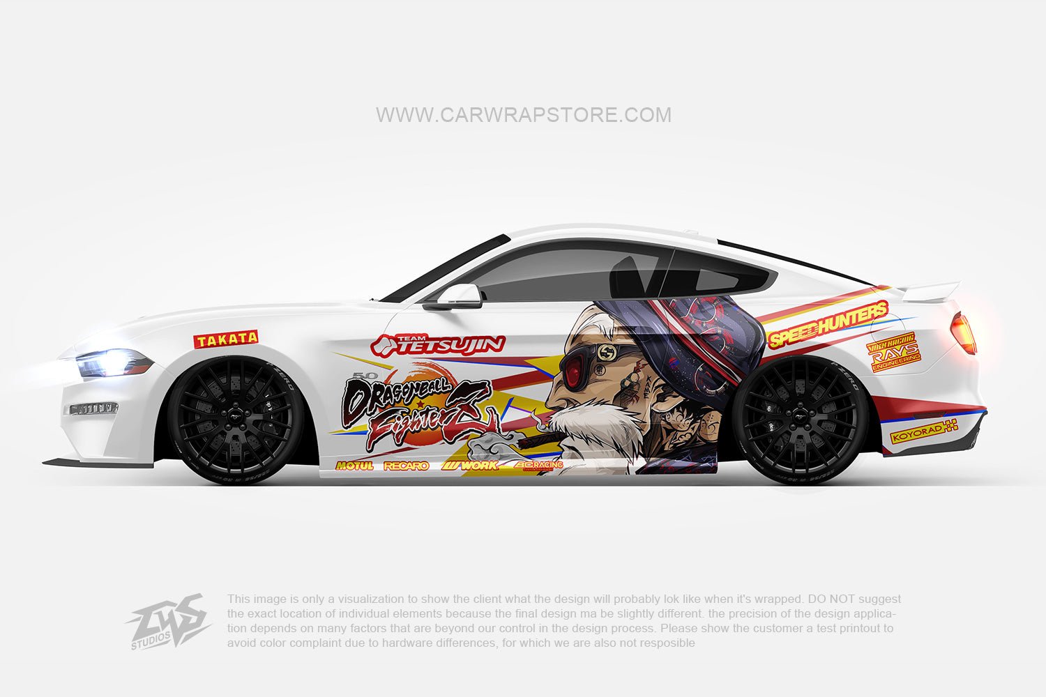 Master Roshi Dragon Ball Z【DBZ-06】 - Car Wrap Store