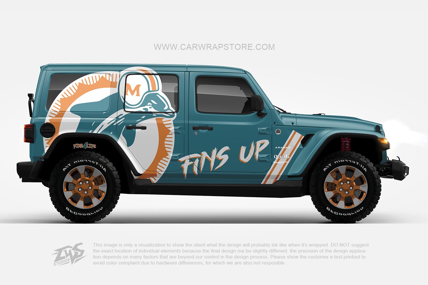 Miami Dolphins【NFL-08】 - Car Wrap Store