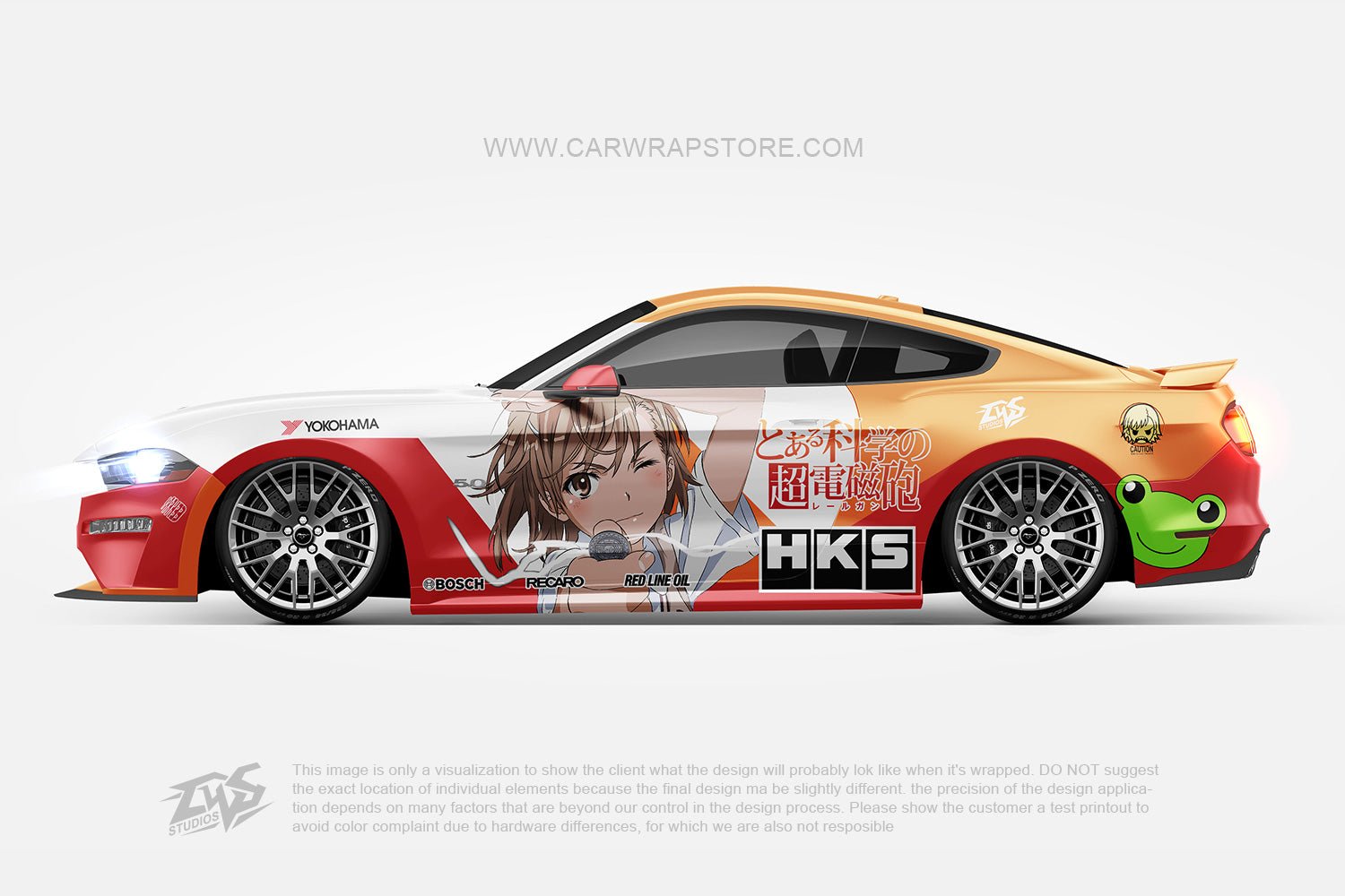 Misaka Mikoto 【MM-02】 - Car Wrap Store