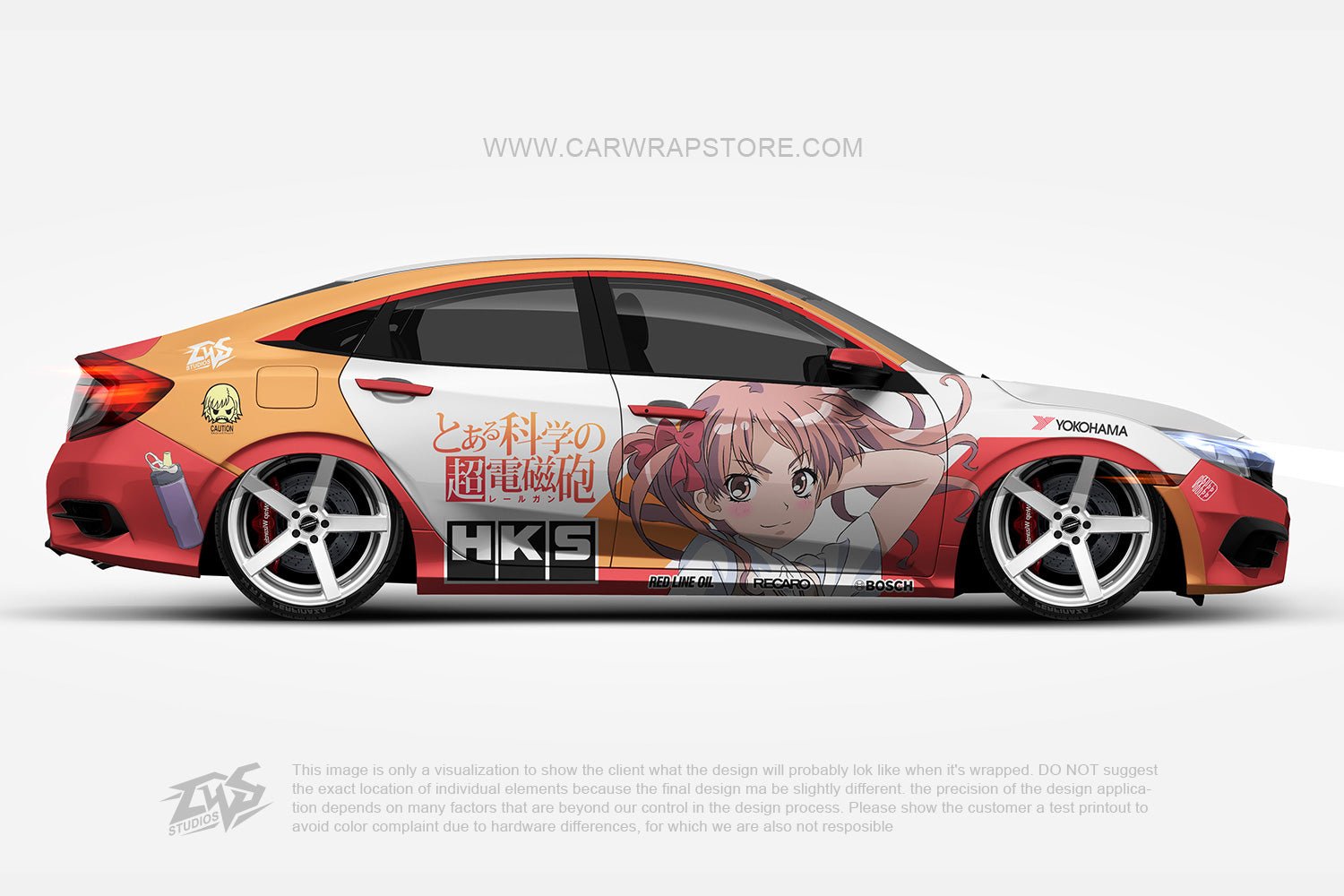 Misaka Mikoto 【MM-02】 - Car Wrap Store