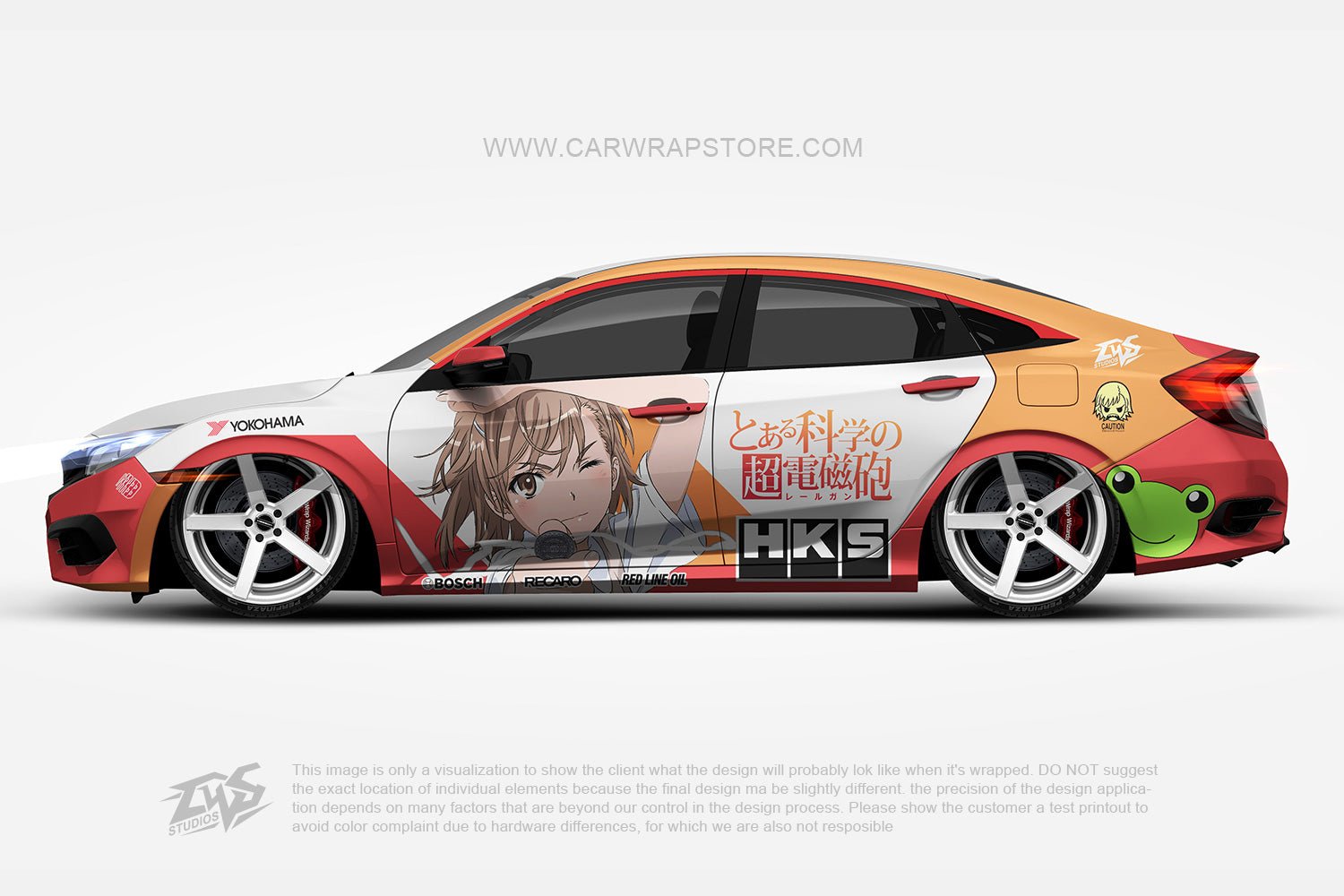 Misaka Mikoto 【MM-02】 - Car Wrap Store