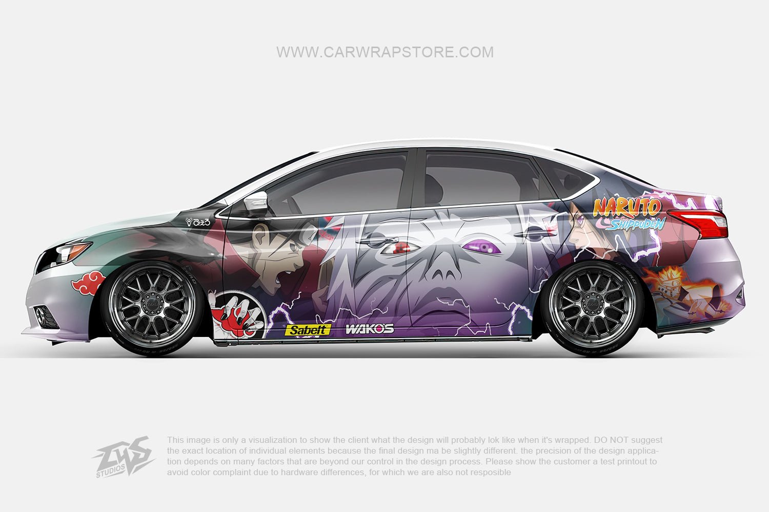 Naruto Sasuke【NA-18】 - Car Wrap Store