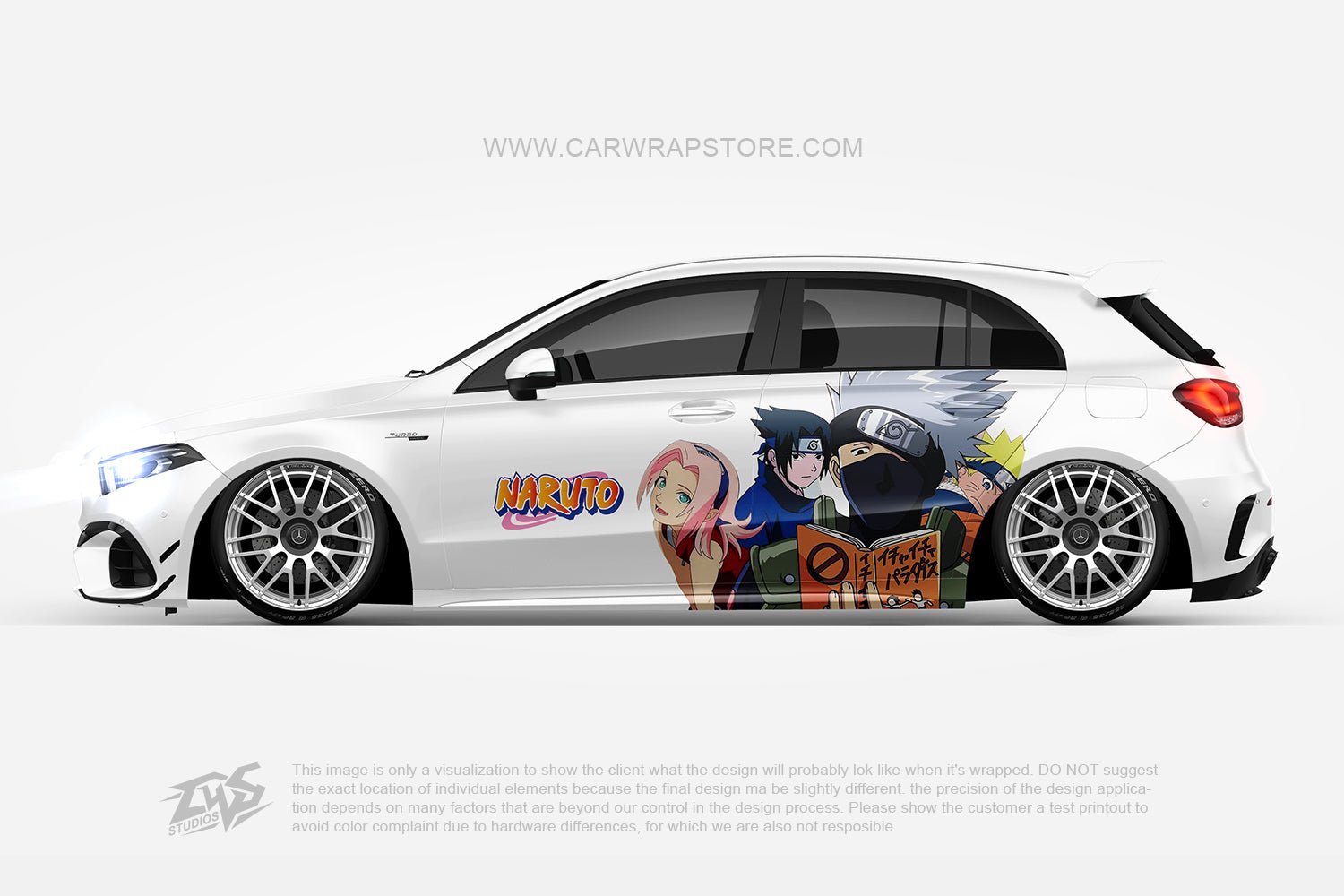 Naruto Uzumaki and Sasuke Uchiha【NA-15】 - Car Wrap Store