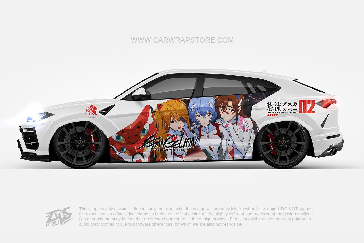 Neon Genesis Evangelion【EVA-04】 - Car Wrap Store
