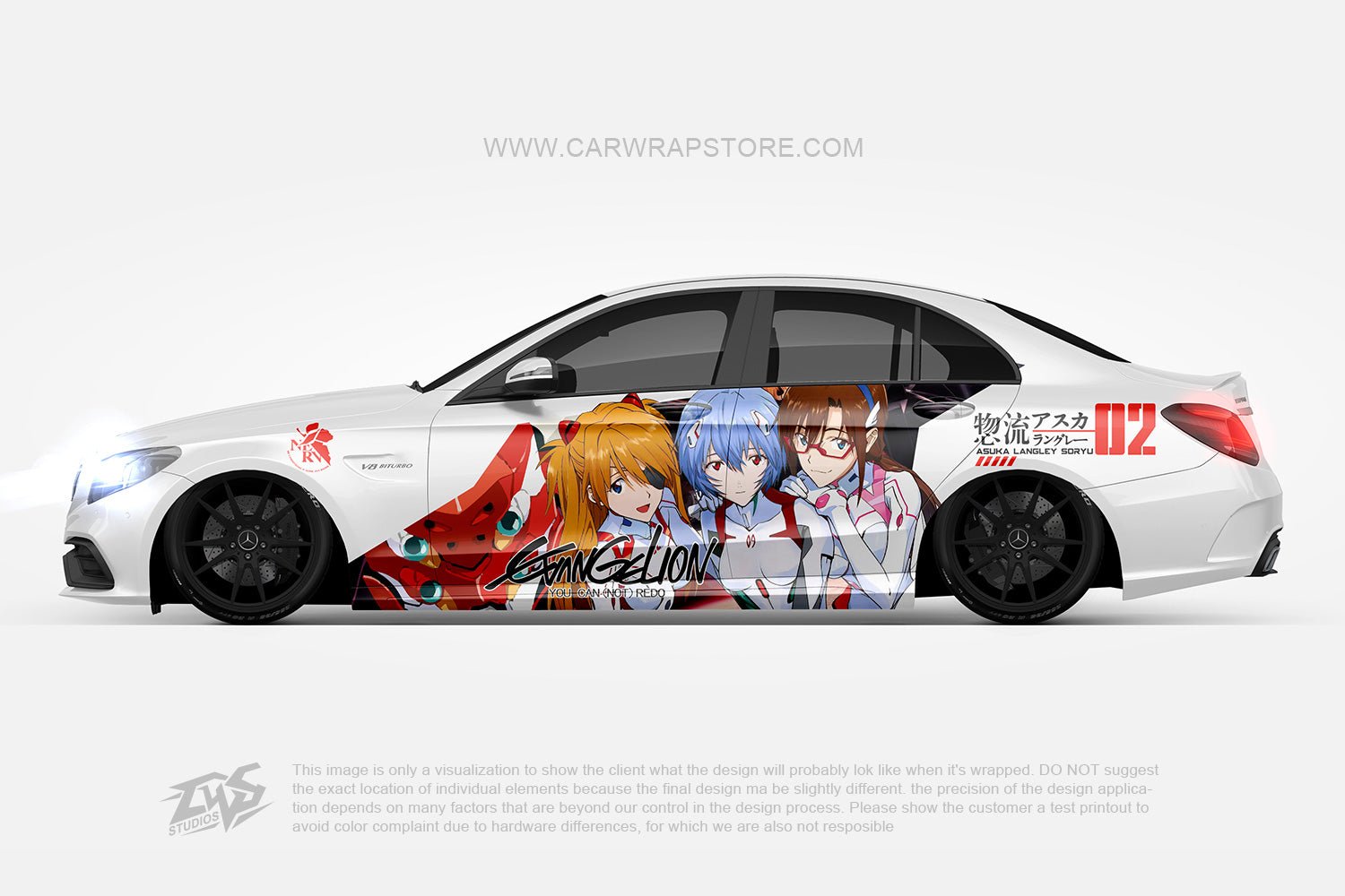Neon Genesis Evangelion【EVA-04】 - Car Wrap Store