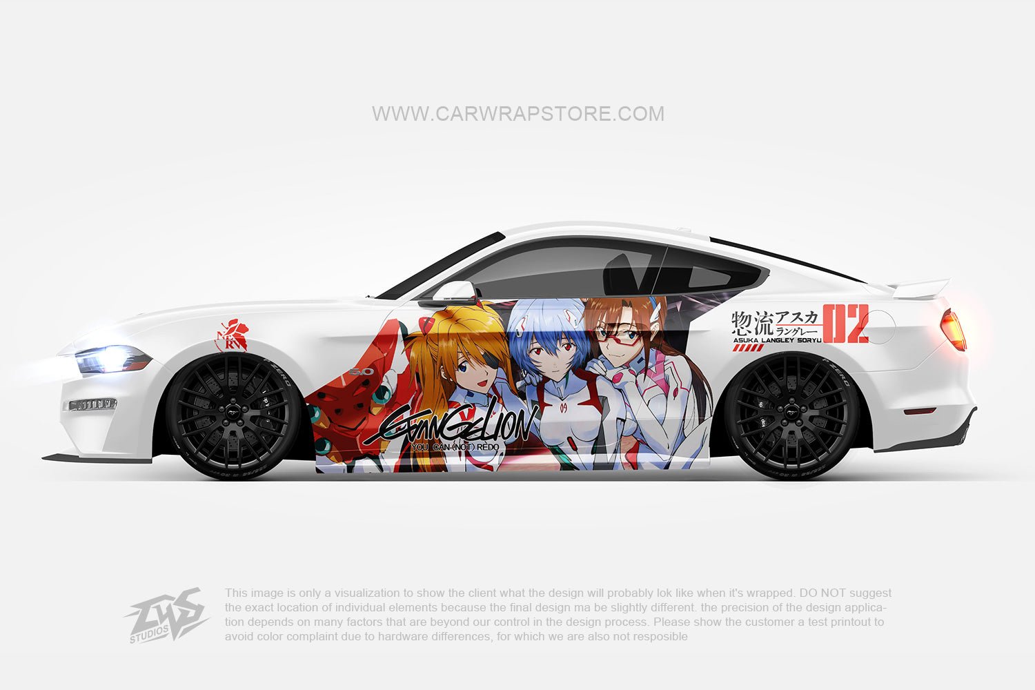 Neon Genesis Evangelion【EVA-04】 - Car Wrap Store