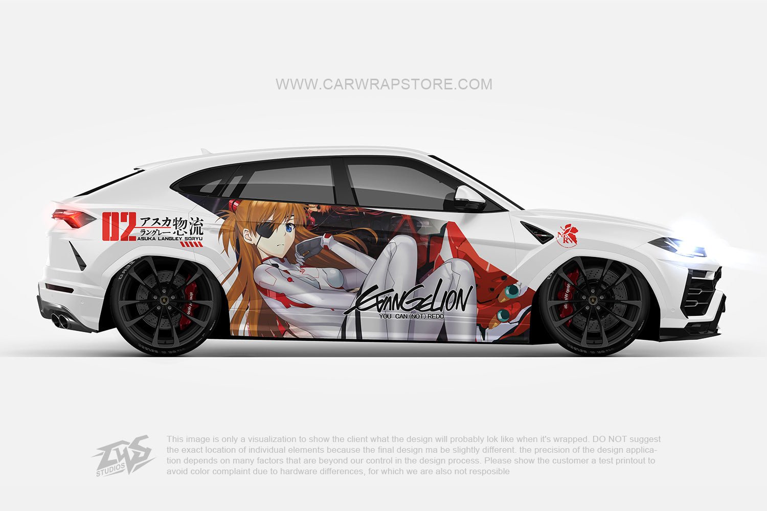 Neon Genesis Evangelion【EVA-04】 - Car Wrap Store