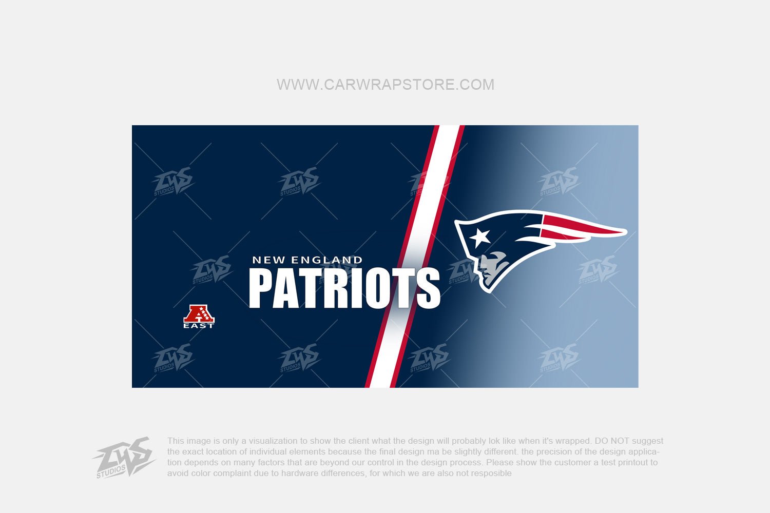 New England Patriots【NFL-09】 - Car Wrap Store