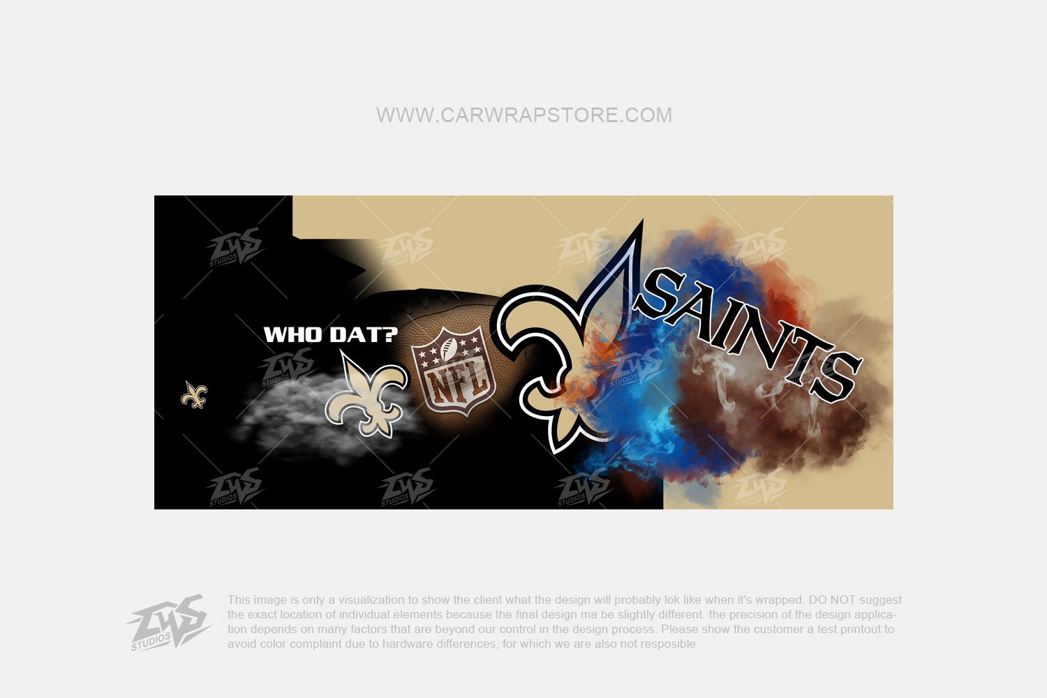 New Orleans Saints【NFL-10】 - Car Wrap Store