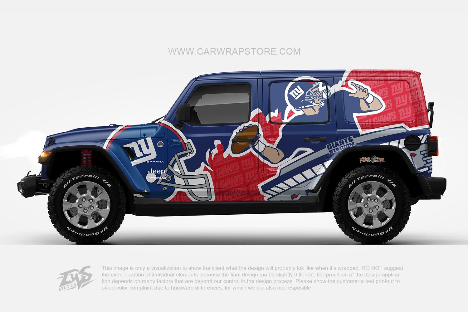 New York Giants【NFL-11】 - Car Wrap Store