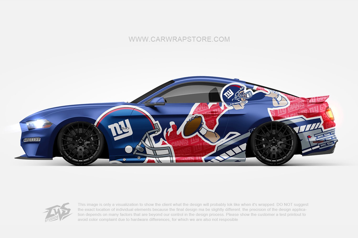 NFL ITASHA anime car wrap vinyl stickers Fit With Any Cars