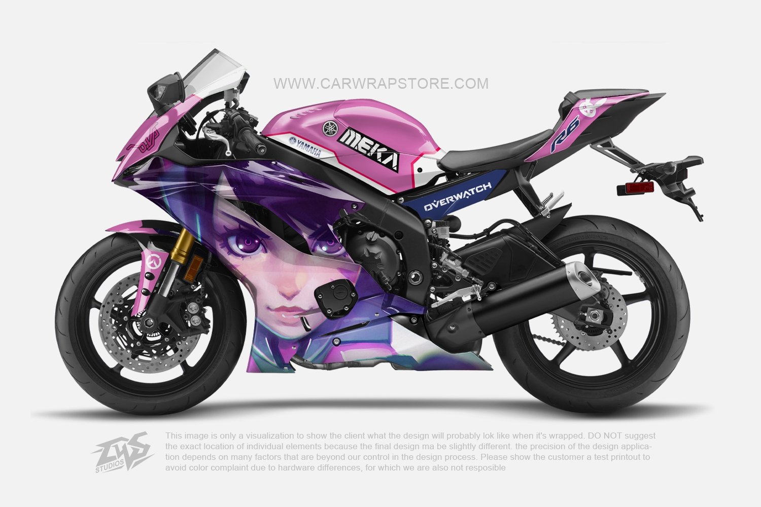 Overwatch DVA【MT-13】 - Car Wrap Store