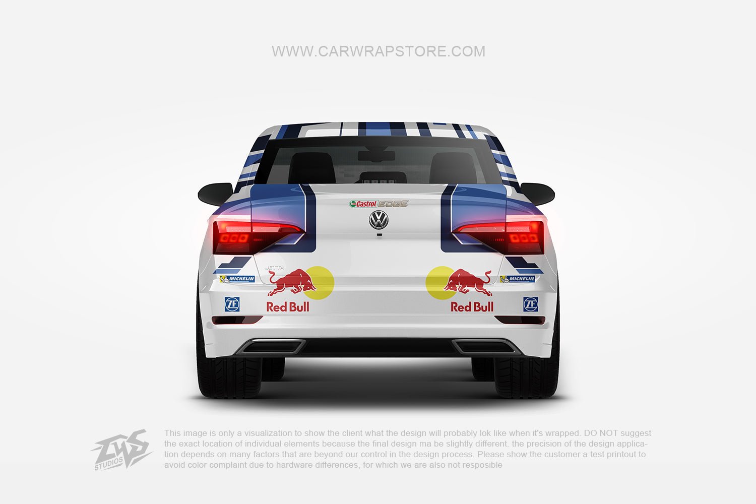 Red Bull Racing Full Wrap【Racing-01】 - Car Wrap Store